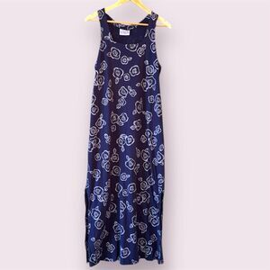 fresh produce long dresses Drape Dress Swimming Pool / XL